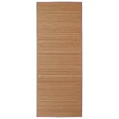 vidaXL Tapijt rechthoekig 150x200 cm bamboe bruin