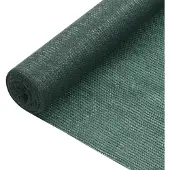 vidaXL Privacynet 75 g/m² 1x50 m HDPE groen