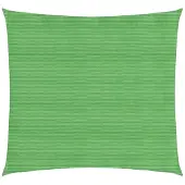 vidaXL Zonnezeil 160 g/m² 4x4 m HDPE lichtgroen