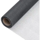 vidaXL Gaas 80x1000 cm glasvezel grijs