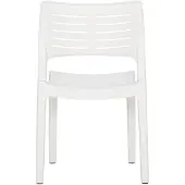 vidaXL Tuinstoelen, 2 stuks, wit, polypropyleen