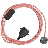 Creative Cables Snakebis Zig-zag Shade Ready E14 Lamphouder Met Snoer