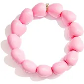 Yehwang Heart - Kralen Armband - Hars - - Oranje