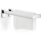 Zack Linea Dubbele Handdoekstang | Grijs | Staal