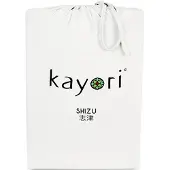 Kayori Split Topper Hoeslaken Shizu Offwhite (Jersey)-Lits-Jumeaux XL (200 x 200/210/220 cm)