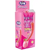 Fini Straws Strawberry - 50x 25 gr