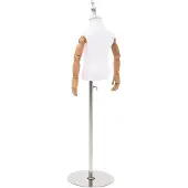 vidaXL Verstelbare 120-157 cm Mannequin met Basis Uniseks PP Wit
