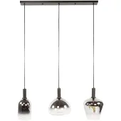 Nest of Nora Hanglamp 3-lichts met E27 fittingen - Zwart