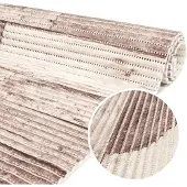 ANRO Badmat Houtlook 130x240cm Antislip Douchemat Afwasbaar Sneldrogend