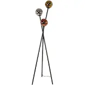 Nest of Nora Vloerlamp 3-lichts modern - Zwart