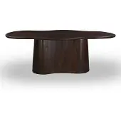 Giga Meubel Eettafel Jessie Organisch Walnoot 260cm