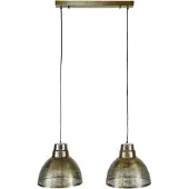 Nest of Nora Hanglamp - 2 lichts eettafellamp - Antiek brons