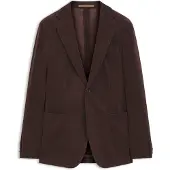 BOSS Slim-fit blazer van corduroy met stretch