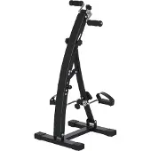 HOMCOM Revalidatiefiets - Staal - 40x42,5x100cm - Zwart