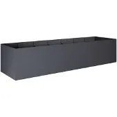 vidaXL Plantenbak Antraciet 280 x 80 x 60 cm Koudgewalst staal