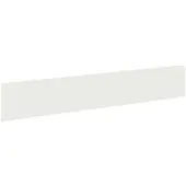 vidaXL Gazonrand 10 st 100 x 18 cm Staal Wit