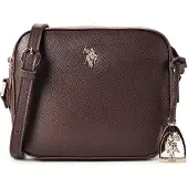U.S. POLO ASSN. Schoudertas 'JONES' bruin