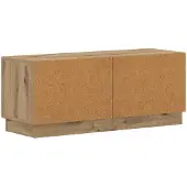 vidaXL Tv-meubel Artisanaal eiken Bewerkt hout