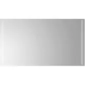 vidaXL LED Badkamerspiegel Transparant 90 x 50 cm gehard glas