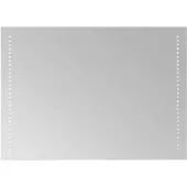 vidaXL LED Badkamerspiegel Doorzichtig 70 x 50 cm gehard glas