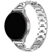 Selencia Chain bandje - Universeel 18 mm aansluiting - Zilver