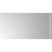 vidaXL LED Badkamerspiegel Transparant 80 x 40 cm gehard glas
