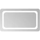 vidaXL LED Badkamerspiegel Transparant 70 x 40 cm gehard glas