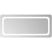 vidaXL LED Badkamerspiegel Transparant 90 x 40 cm gehard glas