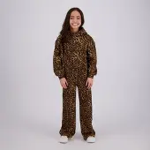 Vingino Meisjes Comfort Broek Icon-animal sweatpant Meisje Bruin 164
