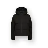 Vingino winterpufferjas - zwart Meisjes Polyester Capuchon Effen - maat 176
