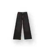 Vingino Meisjes Extra Wide Leg Jeans Cita Meisje Zwart 128