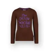Vingino Meisjes T-shirt Josje Meisje Bruin 164