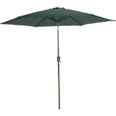 Axi Noor Stokparasol Ø 300cm Eikenlook/groen
