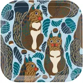 Marimekko Kurre dienblad Sky blue-multicolour