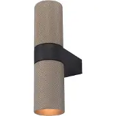 Artdelight Wandspot Structuur Grana Champagne Met Zwart