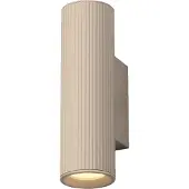 Artdelight Wandspot Ribbels Ribella Zand Met Zwart