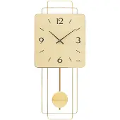 AMS - 7501 - Wanduhr - Quarz - 50x23cm