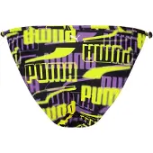 Puma Dames/Dames Repeat Logo Side Tie Bikinibroekje (Zwart)