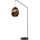 Masterlight Vloerlamp Carta Pineapple Think Paper Kap Cacao Ø 39cm