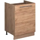 Vicco Wastafelkast Fame-Line Goudkleurig Eiken/Goudkleurig Eiken 60 cm, Model 63387