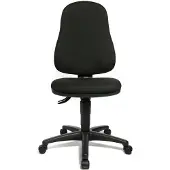 Topstar 8160G20 Bürodrehstuhl Point 60 ohne Armlehnen schwarz