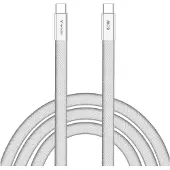 Verbatim Sync & Charge USB-C naar USB-C, 60W, 120 cm, wit