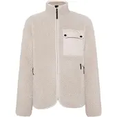 Didriksons Peter 3, fleecevest, heren, clay beige