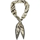 Comma Doek taupe / chocoladebruin