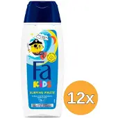 Fa 12x Kids douche & shampoo piraat (250 ml)