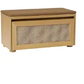 UMAGE Hideaway Opbergbank Venetian Cane Door | Sugar Brown