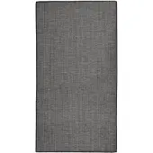 vidaXL Buitenkleed platgeweven 80x150 cm grijs