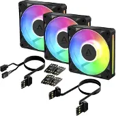 Arctic BioniX P12 A-RGB 3-pack | Behuizingsventilatoren