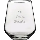 Pasabahce Gegraveerde Drinkglas 42,5cl De Leafste Skoanheit