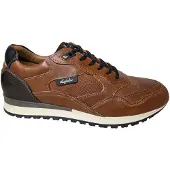 Australian Footwear Fabian Leather Veterschoenen | Maat 43 Heren Cognac
